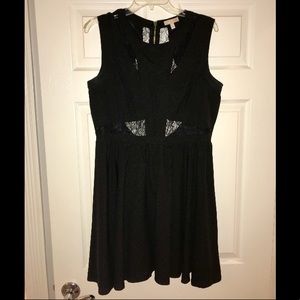 Black Lace Party Dress
